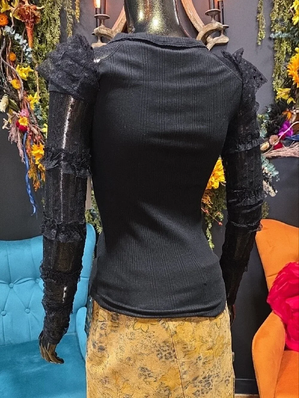 Free People fitted ribbed